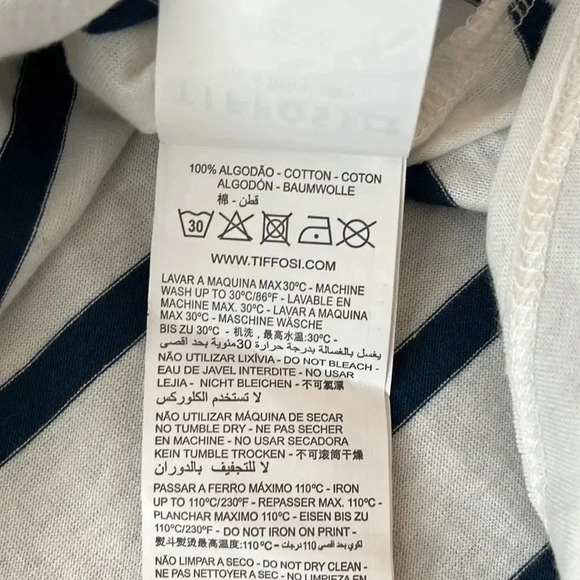 ⭐️3/$15 Striped “Flow”  Tee - Picture 7 of 7